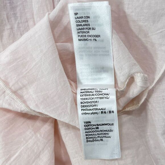 Ilse Jacobsen Dress Women 6 Pink Maxi Flowy Coquette Romantic Lightweight Cotton - Picture 8 of 16